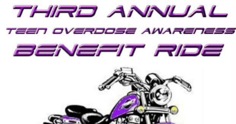 3rd Annual Teen Overdose Awareness Benefit Ride