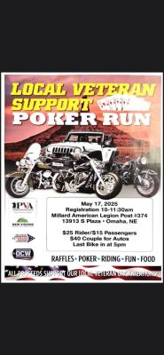 LOCAL VETERAN SUPPORT POKER RUN