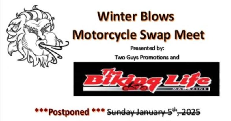 Winter Blows Swap Meet - The Biking Life 