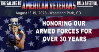 Annual Salute to American Veterans Rally & Festival 2023