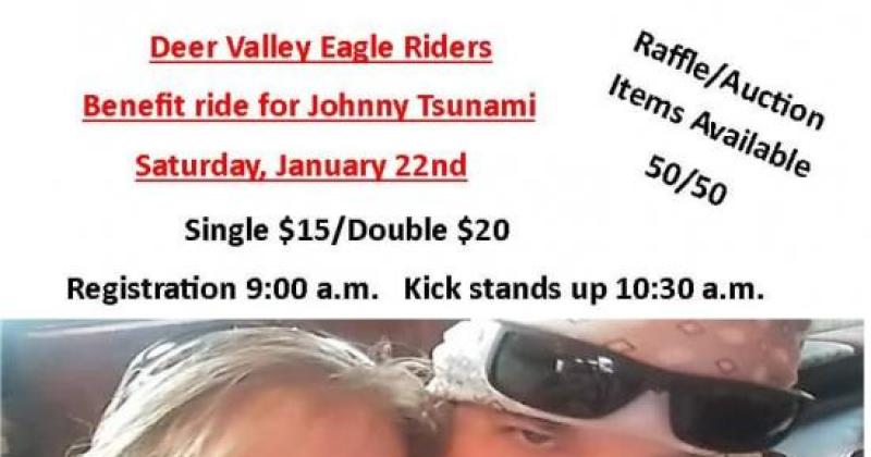 Benefit Ride for Johnny Tsunami 