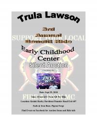 3rd annual Trula Lawson Early Childhood Center Ride