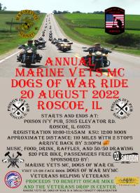 Marine Vets MC Dogs Of War Annual Ride
