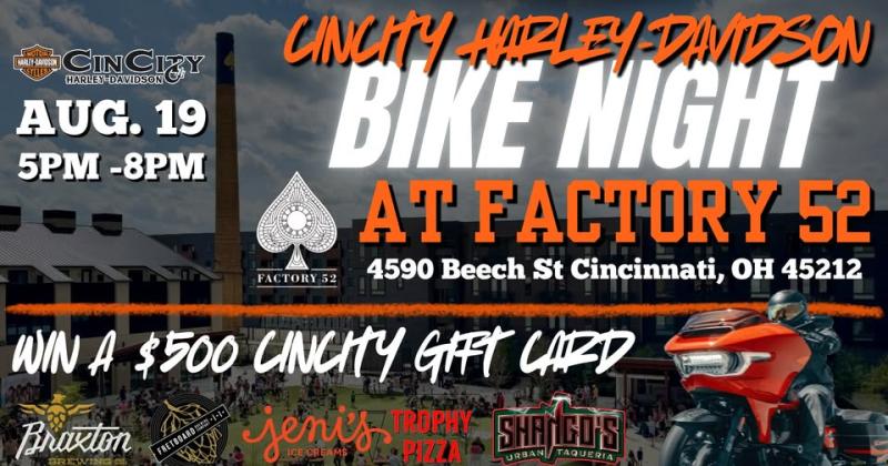 Bike Night at Factory 52