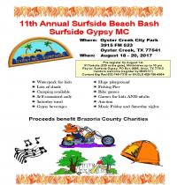 11th Annual Gypsy MC Surfside Beach Bash
