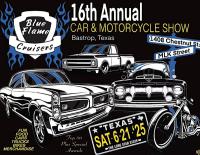 2025 Blue Flame Cruisers Car & Motorcycle Show
