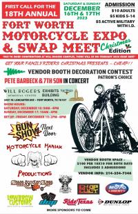 18th Annual Fort Worth Motorcycle Expo & Swap Meet 