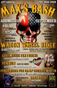Midwest Motorcycle Club's 33rd Annual Max's Bash NEW LOCATION