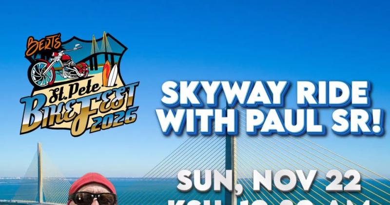 Sunshine Skyway Ride with Paul Sr.