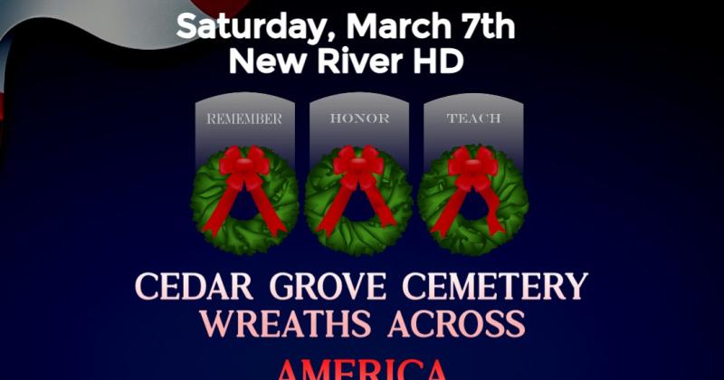 The Cedar Grove Cemetery Wreaths Across America Fundraising Ride