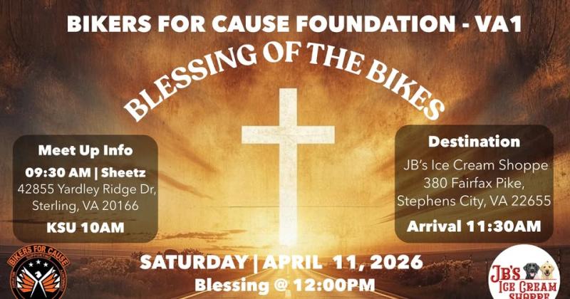 Bikers For Cause Blessing of the Bikes 2026 