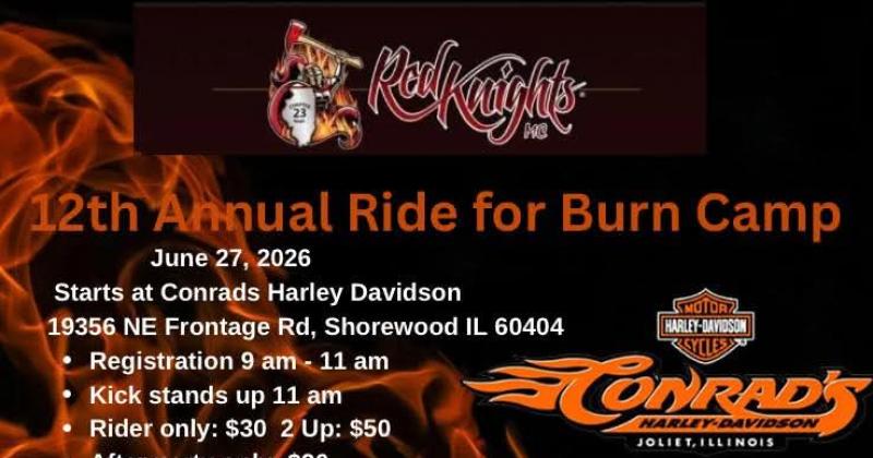 12th Annual Ride for Burn Camp