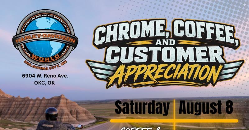 Chrome, Coffee, and Customer Appreciation