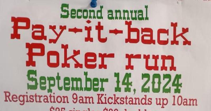 Savannah's - 2nd Annual Pay-it-Back  Poker Run!!!