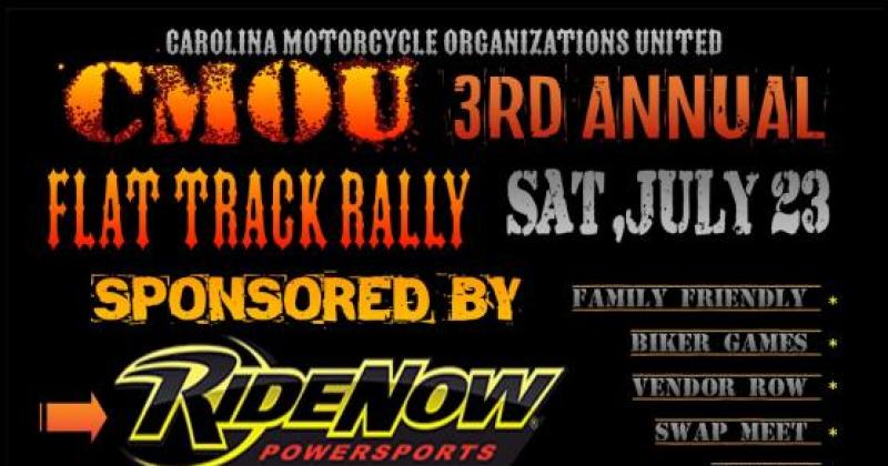 CMOU Annual Flat Track Rally!