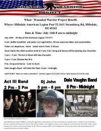 Wounded Warrior Project Benefit
