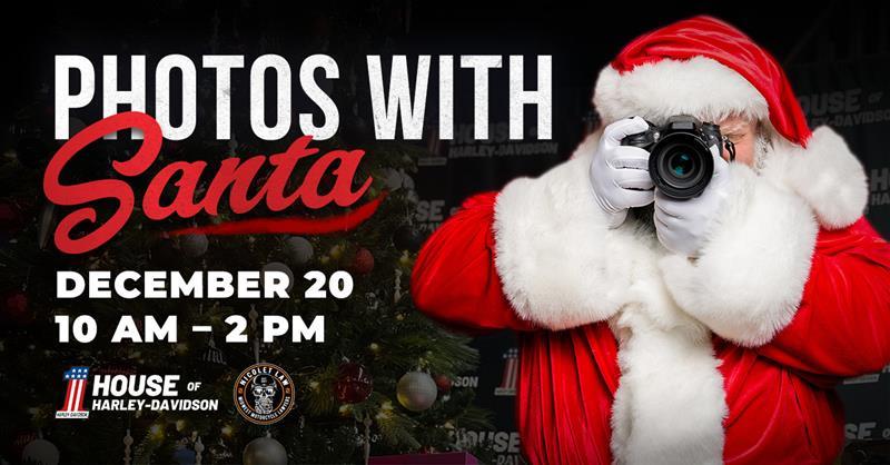 Photos with Santa at The HOUSE