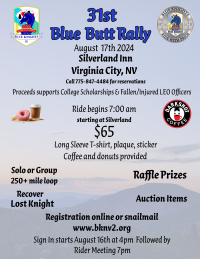 31st Blue Butt Rally