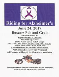  Riding For Alzheimer's