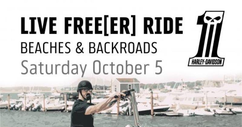Live Free[er] Beaches & Back Roads  Ride