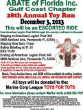 ABATE Gulf Coast Toy Run