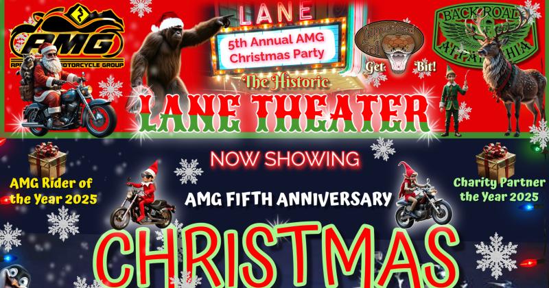 AMG 5th Anniversary Christmas Party at The LANE THEATER!