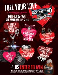 Fuel Your Love Open House at Arrowhead Harley-Davidson