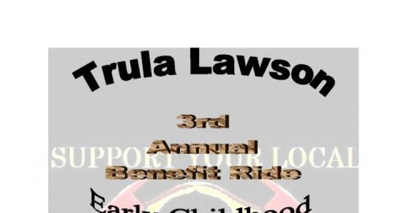 3rd annual Trula Lawson Early Childhood Center Ride