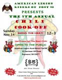 5th Annual Chili Cook-off & Meat Raffle/Turkey Shoot 