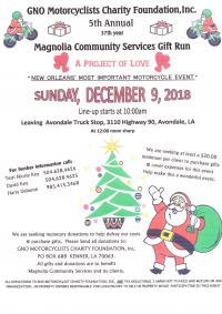 Magnolia Community Services Gift Run