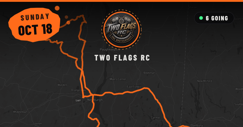 New Paltz Fall Foliage Motorcycle Ride – Two Flags RC