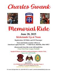 Charles Swank Memorial Ride
