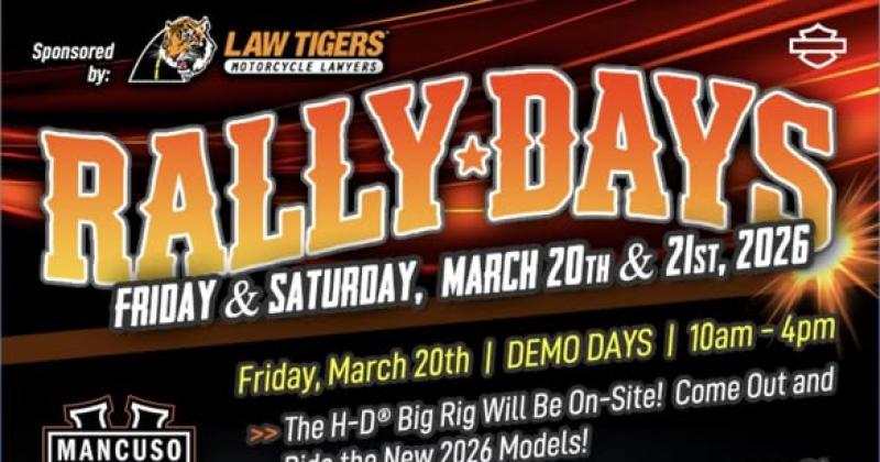 Rally Days at Mancuso Harley-Davidson Crossroads