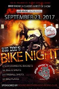 Big Dog's Patio Bike Night