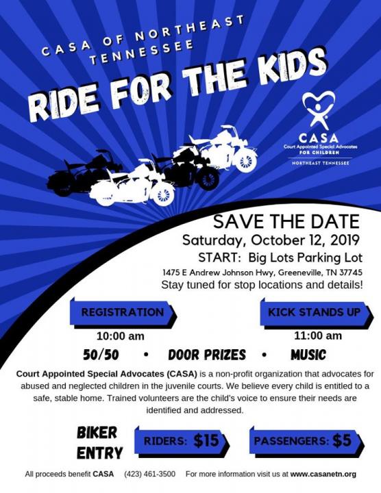 Ride for the Kids Motorcycle Ride Fundraiser - CycleFish