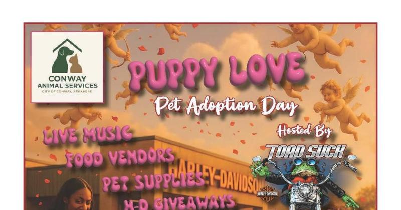 Puppy Love Pet Adoption Day at Harley Davidson