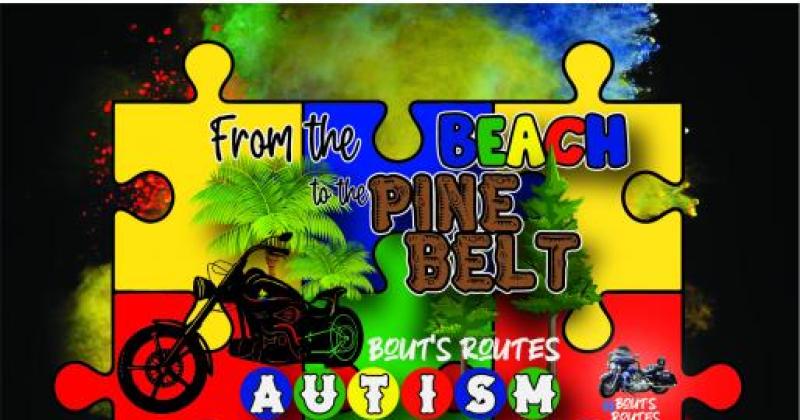 Bout's Routes 2023 Autism Awareness Ride "From the Beach to the Pine Belt