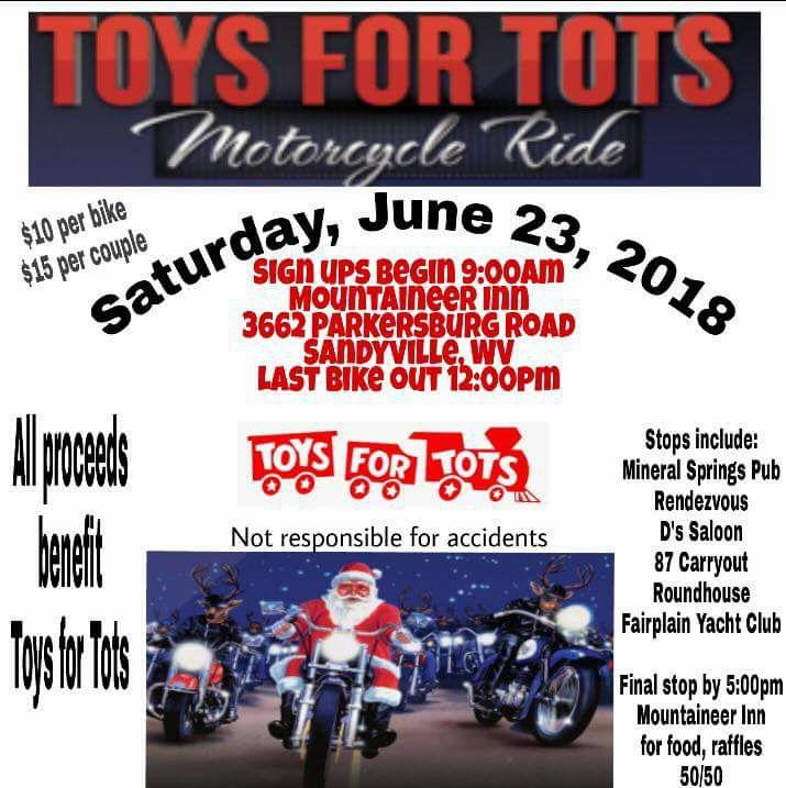 Toys for Tots Motorcycle Ride