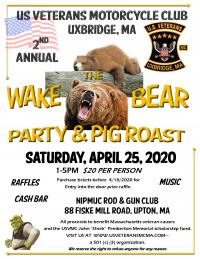 POSTPONED: Wake the Bear! Party & Pig Roast