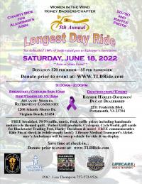 The Longest Day Ride for the Alzheimer's Assocation