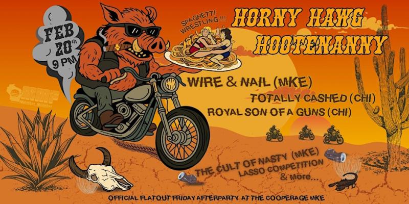 Horny Hawg Hootenanny - Flat Out Friday Official 