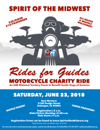 Spirit of the Midwest Rides for Guides