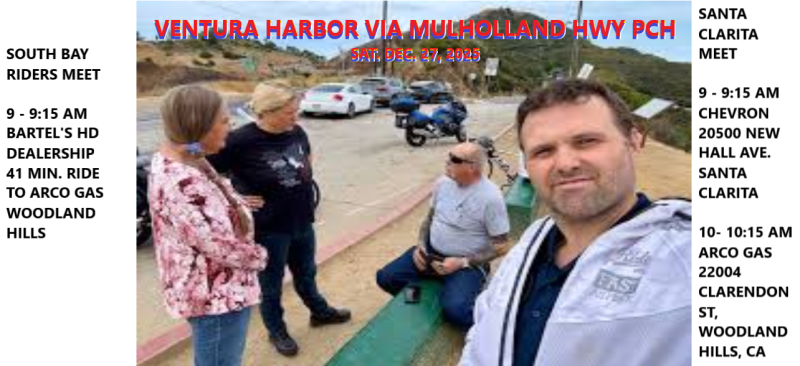 Ventura Harbor Open Run Via Mulholland Drive W/Natalie Kan 