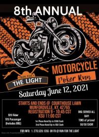 8th Annual Run for the Light Motorcycle Poker Run