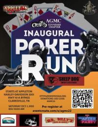 AGMC Inaugural Poker Run for Sheep Dog Impact Assistance