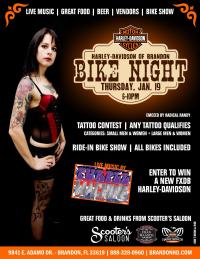 Bike Night at Brandon Harley Davidson