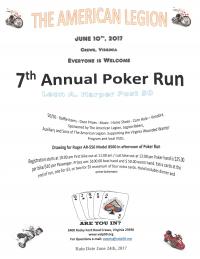 American Legion Annual Poker Run