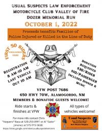 Valley Of Fire Dozer Memorial Run