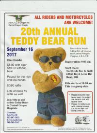 20th Annual Teddy Bear Run