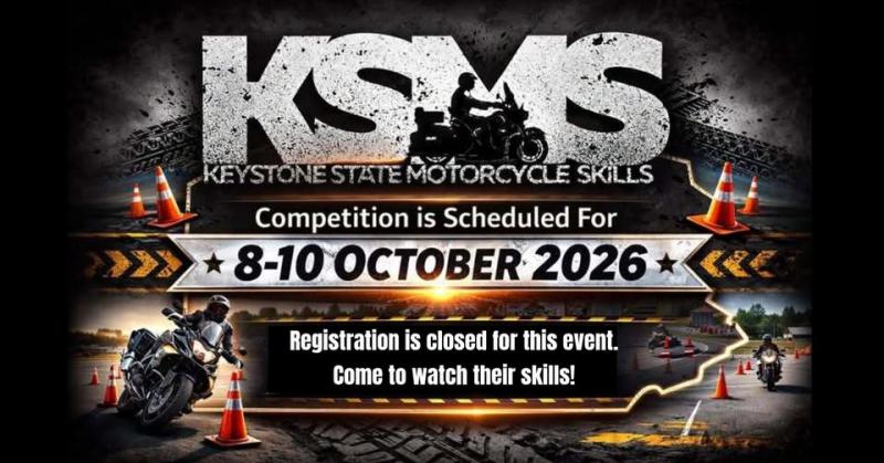 Keystone State Motorcycle Skills Competition 